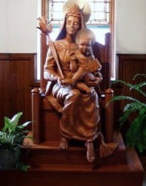 Trinity Madonna, Bronze Statues in Penn Yan, NY